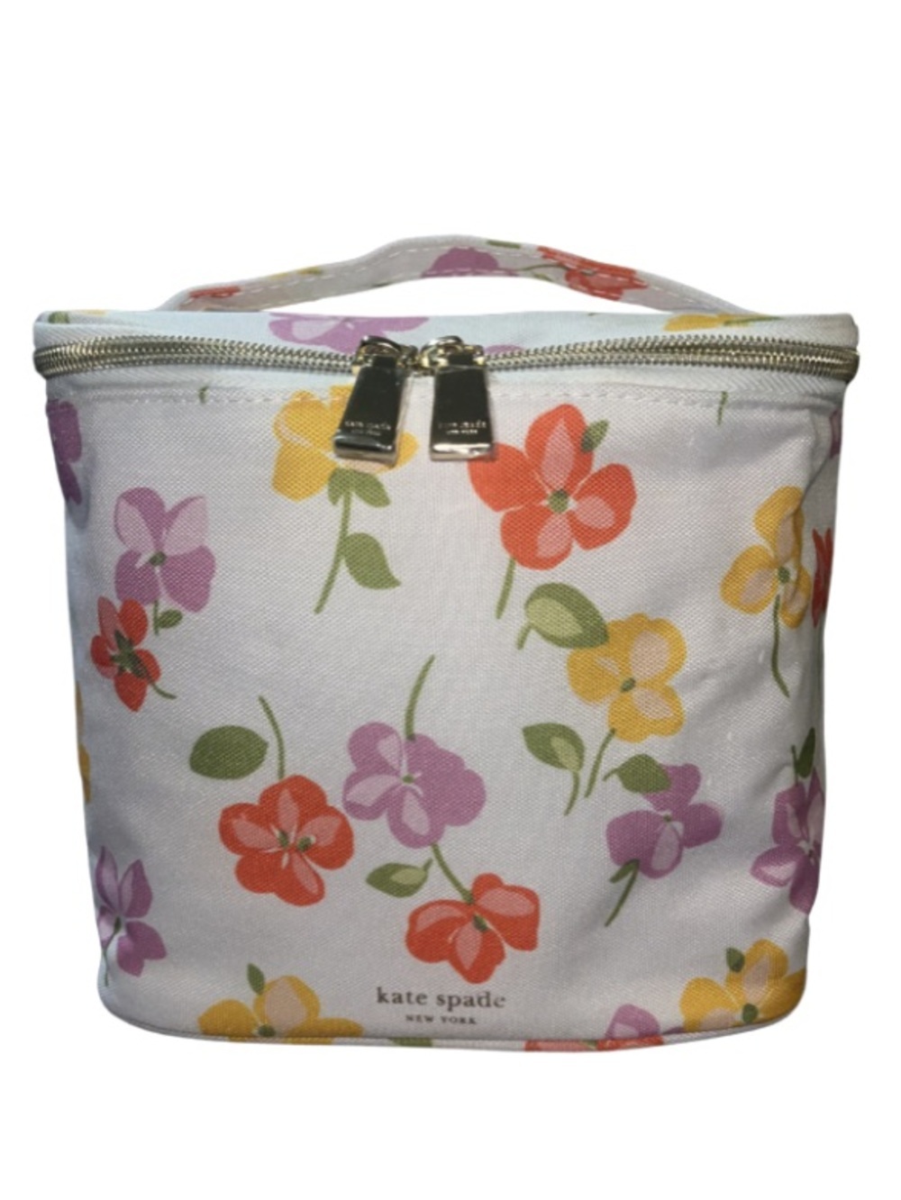Kate Spade New York Insulated
Lunch Tote - Spring Pansies (Like
New!)